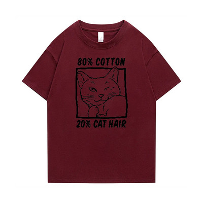 Γυναικείο μπλουζάκι με γάτα Ροζ ανδρική μόδα Νέα βασικά στοιχεία για το καλοκαίρι Αστεία γραφικά πουκάμισα κινουμένων σχεδίων Ιαπωνία Μπλουζάκια Anime Επιστολή εκτύπωσης Χιούμορ Τ