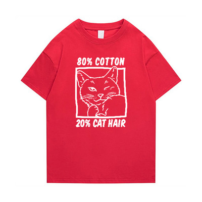 Γυναικείο μπλουζάκι με γάτα Ροζ ανδρική μόδα Νέα βασικά στοιχεία για το καλοκαίρι Αστεία γραφικά πουκάμισα κινουμένων σχεδίων Ιαπωνία Μπλουζάκια Anime Επιστολή εκτύπωσης Χιούμορ Τ