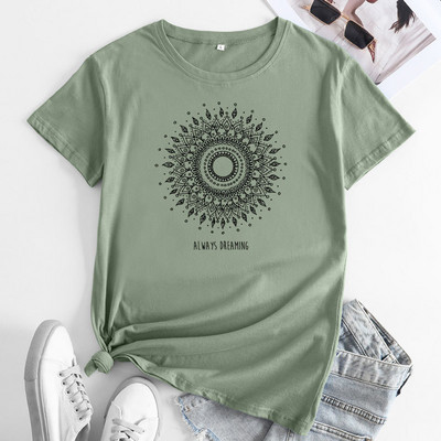 JFUNCY női rövid ujjú póló női túlméretezett póló Női nyári póló Új divatos Grafikus póló női pamut felső