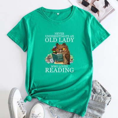 JFUNCY Sieviešu kokvilnas T-krekls 2023. gada vasaras sieviešu T-krekli Lielizmēra T krekli Modes apģērbi Sieviešu topi ar īsām piedurknēm