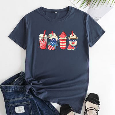 JFUNCY Woman Oversize pamut póló 2023 nyári női pólók divatos rövid ujjú női felsők Női póló Új grafikai pólók