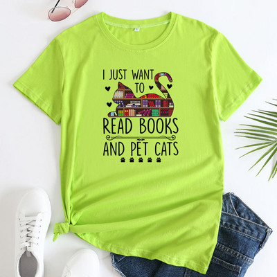 Tricou din bumbac JFUNCY pentru femei, top oversize de vară, tricouri cu mânecă scurtă, tricouri 2023 pentru femei, tricouri grafice noi, tricou pentru femei