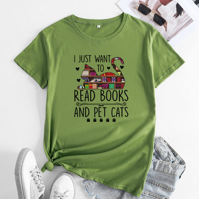 Tricou din bumbac JFUNCY pentru femei, top oversize de vară, tricouri cu mânecă scurtă, tricouri 2023 pentru femei, tricouri grafice noi, tricou pentru femei