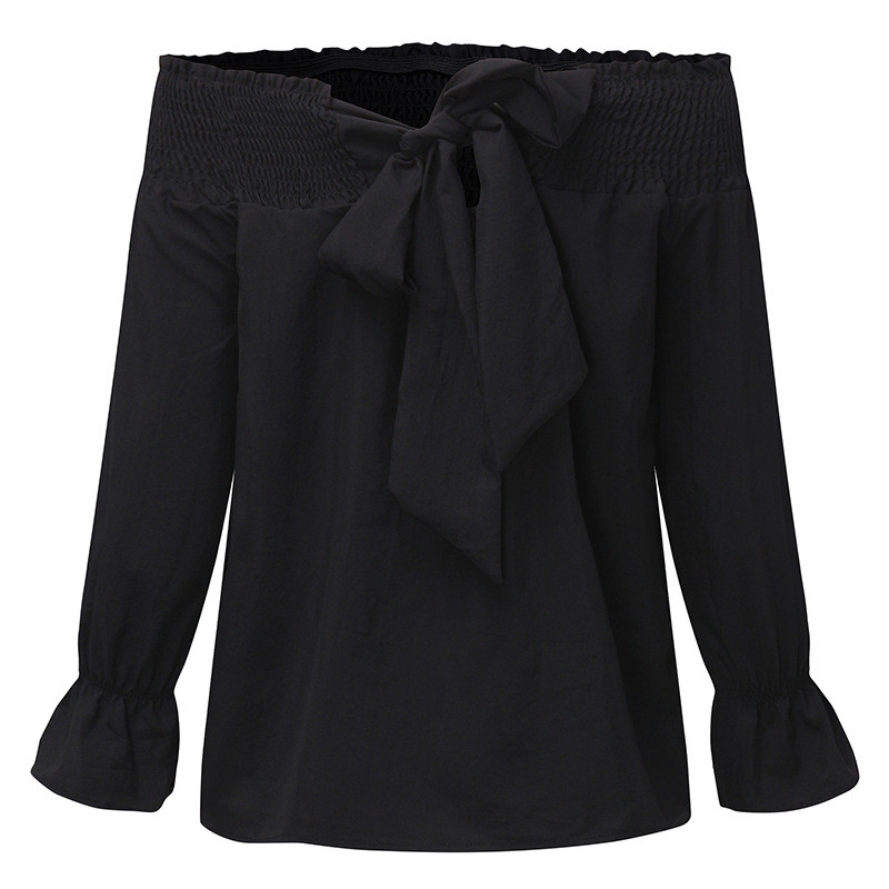 2021 Plus Size 5XL õõnsa pitsiga särk naiste pluus, volangidega Kaldkaelus, pikkade varrukatega puuvillased pluusid seljata vööriga pulloverid Blusa