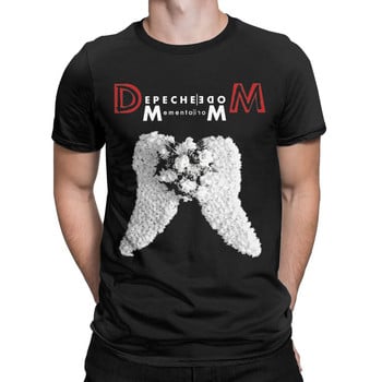 Новост White Wings Depeche Cool Mode T-Shirt Мъжки тениски с кръгло деколте от чист памук Тениски с къс ръкав 4XL 5XL 6XL Облекло