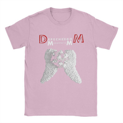 Νέο ανδρικό μπλουζάκι με λευκά φτερά Depeche Cool Mode T-shirt με στρογγυλή λαιμόκοψη από καθαρό βαμβακερό μπλουζάκι με κοντό μανίκι 4XL 5XL 6XL Ρούχα