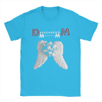 Νέο ανδρικό μπλουζάκι με λευκά φτερά Depeche Cool Mode T-shirt με στρογγυλή λαιμόκοψη από καθαρό βαμβακερό μπλουζάκι με κοντό μανίκι 4XL 5XL 6XL Ρούχα