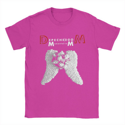 Νέο ανδρικό μπλουζάκι με λευκά φτερά Depeche Cool Mode T-shirt με στρογγυλή λαιμόκοψη από καθαρό βαμβακερό μπλουζάκι με κοντό μανίκι 4XL 5XL 6XL Ρούχα