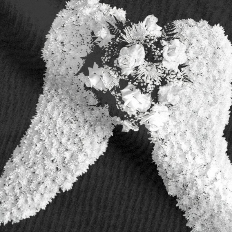 Νέο ανδρικό μπλουζάκι με λευκά φτερά Depeche Cool Mode T-shirt με στρογγυλή λαιμόκοψη από καθαρό βαμβακερό μπλουζάκι με κοντό μανίκι 4XL 5XL 6XL Ρούχα