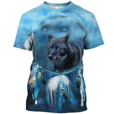 Meeste T-särk Mood 3D Pitbull Dog Maalitud vabaaja T-särk meestele Lühikeste varrukatega Topid 6xl Suvised vabaaja Suured Meeste Rõivad