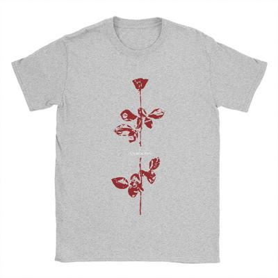 Vintage Policy Of Truth Dm Music Band Depeche Cool Mode T-shirts για άντρες Βαμβακερό μπλουζάκι κοντομάνικο μπλουζάκια με στάμπα