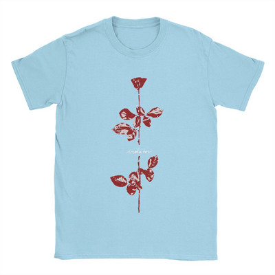 Vintage Policy Of Truth Dm Music Band Depeche Cool Mode T-shirts για άντρες Βαμβακερό μπλουζάκι κοντομάνικο μπλουζάκια με στάμπα