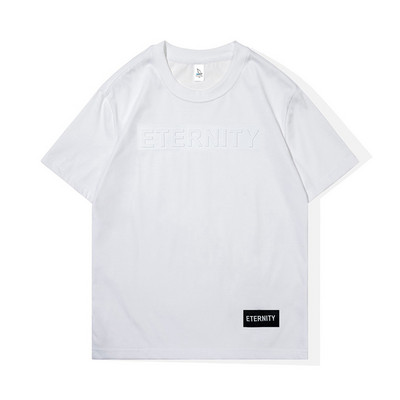 2023. gada jauns vīriešu kokvilnas T-krekls ar īsām piedurknēm vienkrāsains vīriešu topi, brīvi ikdienas lielizmēra 6XL modes hiphopa sporta trikotāžas izstrādājumi vasarā