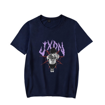 Új Jxdn Merch póló Jaden Hossler Crewneck rövid ujjú póló női férfi póló 90-es évek közösségi média sztárja, uniszex fiatalos felsők