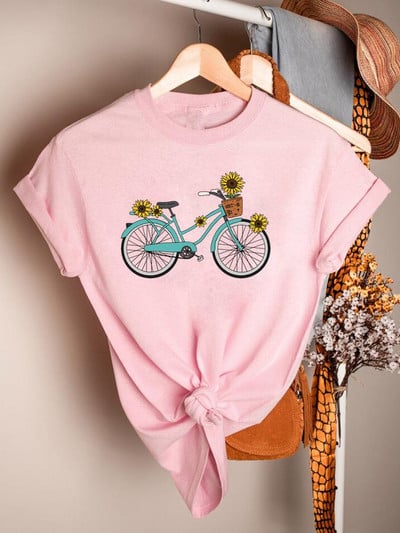 Butterfly Cartoon Sweet 90ndate trükitud lühikeste varrukatega rõivad vabaaja särgid naiste suve T-mood Naiste riided Graafilised T-särgid