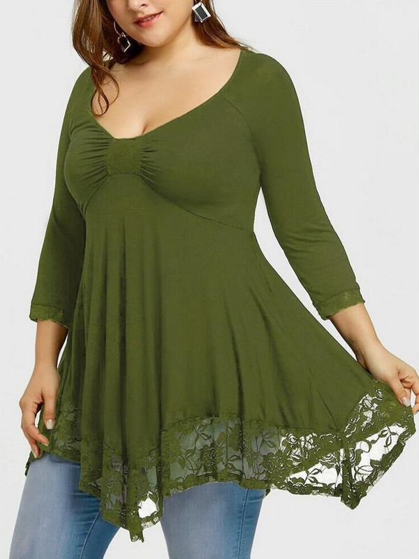 2022 Liela izmēra sieviešu apģērbs vienkrāsains modes mežģīņu kleita ikdienas mini street vasaras sieviešu kleitām