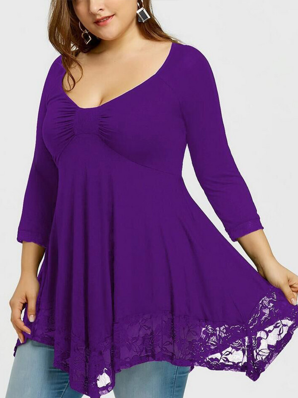 2022 Liela izmēra sieviešu apģērbs vienkrāsains modes mežģīņu kleita ikdienas mini street vasaras sieviešu kleitām