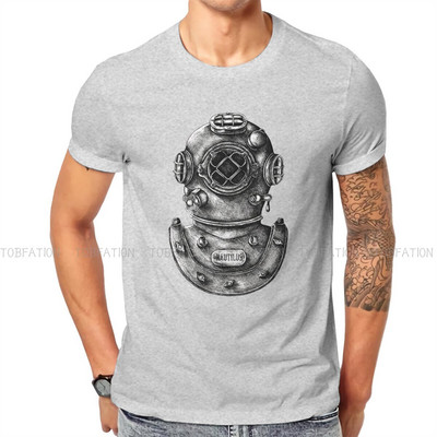 Dive Scuba Diving TSshirt ανδρικό κράνος μαλακό καλοκαιρινό μπλουζάκι T-shirt υψηλής ποιότητας, νέο σχέδιο αφράτο