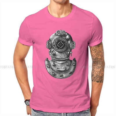 Dive Scuba Diving TSshirt ανδρικό κράνος μαλακό καλοκαιρινό μπλουζάκι T-shirt υψηλής ποιότητας, νέο σχέδιο αφράτο
