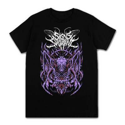 Vintage Deathcore Rock Band Signs of the Swarm T krekls ar apdruku ar apaļu apkakli Vīriešu, sieviešu Augstas kvalitātes 100% kokvilnas Tkrekli Ielu apģērbi