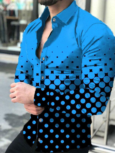 2022-es divat férfi szalagavató gyémánt csillagos égbolt tervező luxus kardigán társasági férfi hajtóka gombos ing alkalmi tavaszi ősz