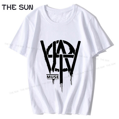 Mūzas tautas griba Muse tautas griba Muse tautas griba, T-krekls Harajuku Harajuku liela izmēra T krekls