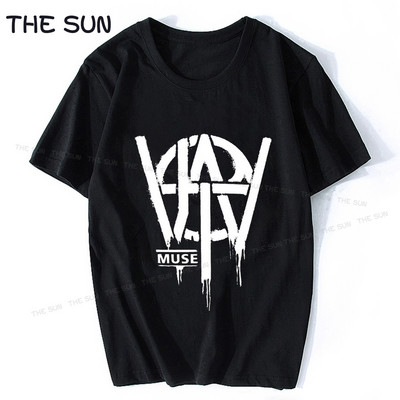 Mūzas tautas griba Muse tautas griba Muse tautas griba, T-krekls Harajuku Harajuku liela izmēra T krekls