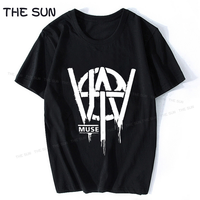 Mūzas tautas griba Muse tautas griba Muse tautas griba, T-krekls Harajuku Harajuku liela izmēra T krekls