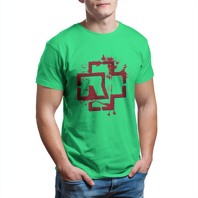 Ramstein Music Band T-krekli Vīriešu Heavy Meta Funny 100% kokvilnas T-krekli ar īsām piedurknēm T krekli dzimšanas dienas dāvanu topi