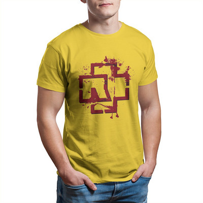 Ramstein Music Band T-krekli Vīriešu Heavy Meta Funny 100% kokvilnas T-krekli ar īsām piedurknēm T krekli dzimšanas dienas dāvanu topi