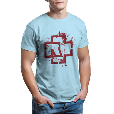 Ramstein Music Band T-krekli Vīriešu Heavy Meta Funny 100% kokvilnas T-krekli ar īsām piedurknēm T krekli dzimšanas dienas dāvanu topi