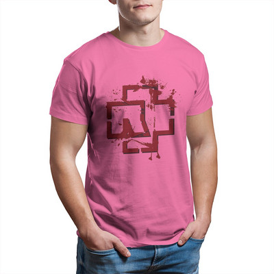 Ramstein Music Band T-krekli Vīriešu Heavy Meta Funny 100% kokvilnas T-krekli ar īsām piedurknēm T krekli dzimšanas dienas dāvanu topi