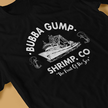 Bubba Gump Shrimp Essential Special TSshirt Fishing Relax Sprots Casual T Shirt Νεότερα πράγματα για άνδρες γυναίκες