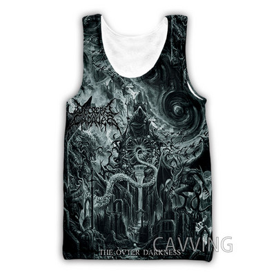 Jauna modes sieviešu/vīriešu 3D druka Decrepit Cadaver Rock Tank Topi Harajuku Veste Vasaras apakškrekls Krekli Ielu apģērbi