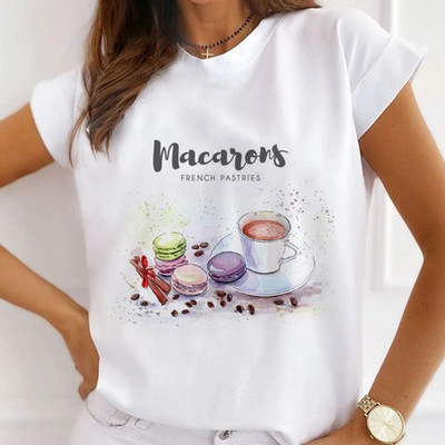 Gyönyörű lányok tortatáska léggömbnyomott női póló nyári modális pólók felsők divatos női ingek rövid ujjú női pólók