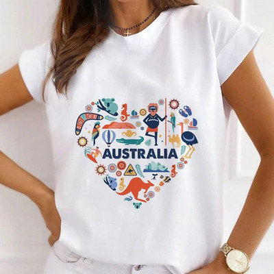 Modal Graphic T krekls Sieviešu vasaras ikdienas T-krekli Sieviešu meiteņu Eifeļa torņa Streetwear T-krekls ar īsām piedurknēm