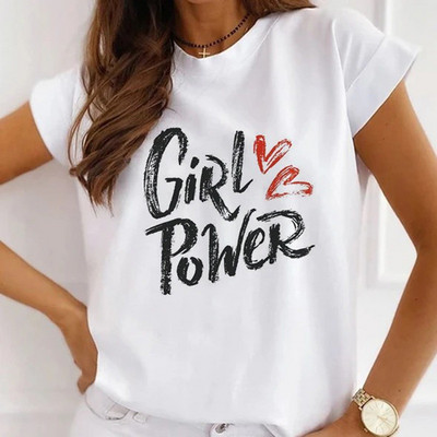 Γυναικεία μπλουζάκια καλοκαιρινά μπλουζάκια με άρωμα Paris Tower Γυναικεία casual μπλουζάκια Φαρδιά κοντομάνικα λευκά βασικά μπλουζάκια