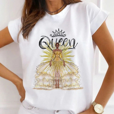 Fasion Women Loose Tee Μπλουζάκια 100% Modal Κοντό μανίκι Wine Coffee Flower Print Γυναικεία T-Shirts Καλοκαιρινό Νέο Γυναικείο Casual Tshirt