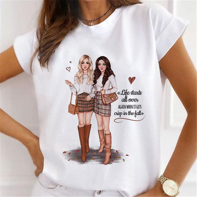 Γυναικείες εκτυπώσεις λουλουδιών 90s Γυναικεία γραφικά μπλουζάκια με σέξι μπλουζάκι με κραγιόν