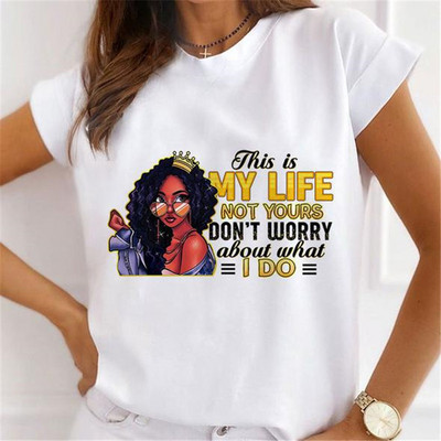 Γυναικείες εκτυπώσεις λουλουδιών 90s Γυναικεία γραφικά μπλουζάκια με σέξι μπλουζάκι με κραγιόν