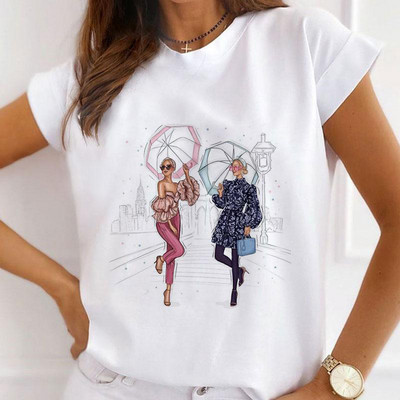 Modes vasaras topi Sieviešu Jauni Tkrekli Grafiski modāla sirds ar citronu apdrukāts T-krekls Meiteņu T-krekli