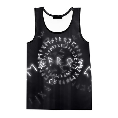 2023. gada jauni vikingu rūnas ar 3D apdruku Apģērbi vīriešu apģērbi Harajuku Streetwear Lielizmēra sporta zāles apģērbi Vīriešu ātri žūstoši topi T-krekli