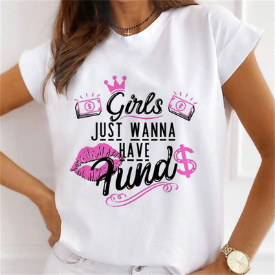 Καλοκαιρινό καινούργιο κοντομάνικο μπλουζάκι Γυναικεία μόδα casual φαρδιά μπλουζάκια με στρογγυλό γιακά λουλούδι μπλουζάκι με πεταλούδα