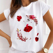 Jauki ķirbju gadījuma T-krekli ar īsām piedurknēm Sieviešu apģērbi Modes Tkrekli Vasaras Sieviešu Priecīgu Helovīnu Grafiskie T-krekli