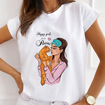 Lovely Pumpkin Casual Tee Top κοντομάνικο πουκάμισο Γυναικεία ρούχα μόδας καλοκαιρινό μπλουζάκι Γυναικεία Happy Halloween γραφικά μπλουζάκια