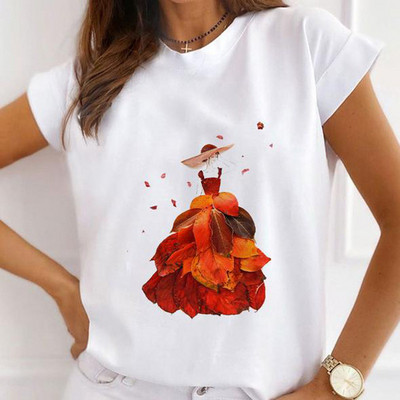 Jauki ķirbju gadījuma T-krekli ar īsām piedurknēm Sieviešu apģērbi Modes Tkrekli Vasaras Sieviešu Priecīgu Helovīnu Grafiskie T-krekli