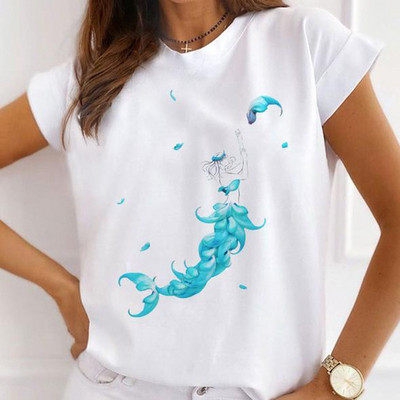 Jauki ķirbju gadījuma T-krekli ar īsām piedurknēm Sieviešu apģērbi Modes Tkrekli Vasaras Sieviešu Priecīgu Helovīnu Grafiskie T-krekli