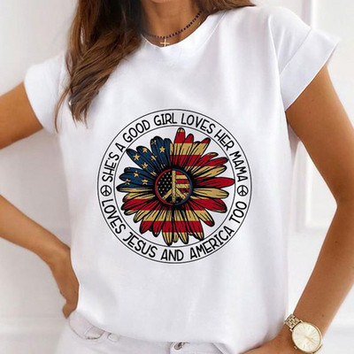 Divat rövid ujjú alkalmi pólók Boldog karácsonyt Ruhák Női Nyári T ruházat Női Pillangómintás Grafikus póló