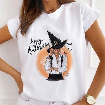 Divat rövid ujjú alkalmi pólók Boldog karácsonyt Ruhák Női Nyári T ruházat Női Pillangómintás Grafikus póló