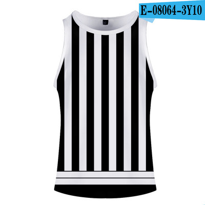 Fashion Print Deemon Slayer Kimetsu No Yaiba Kostüüm Cosplay Homme 3D Kulturismi Tankid Varrukateta Meeste Naiste Fitness 3D Vest